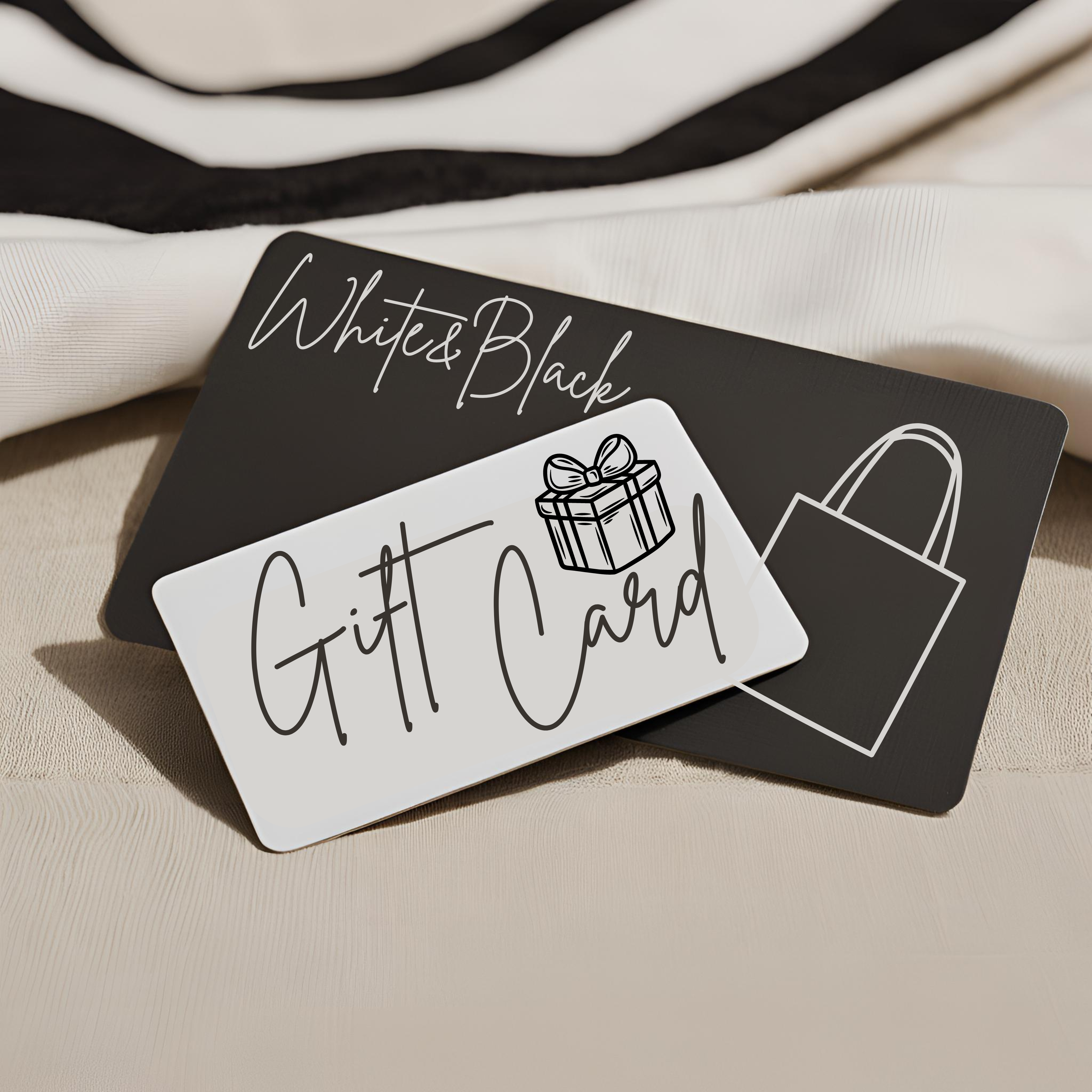 Gift Card by WHITE&BLACK Clothes