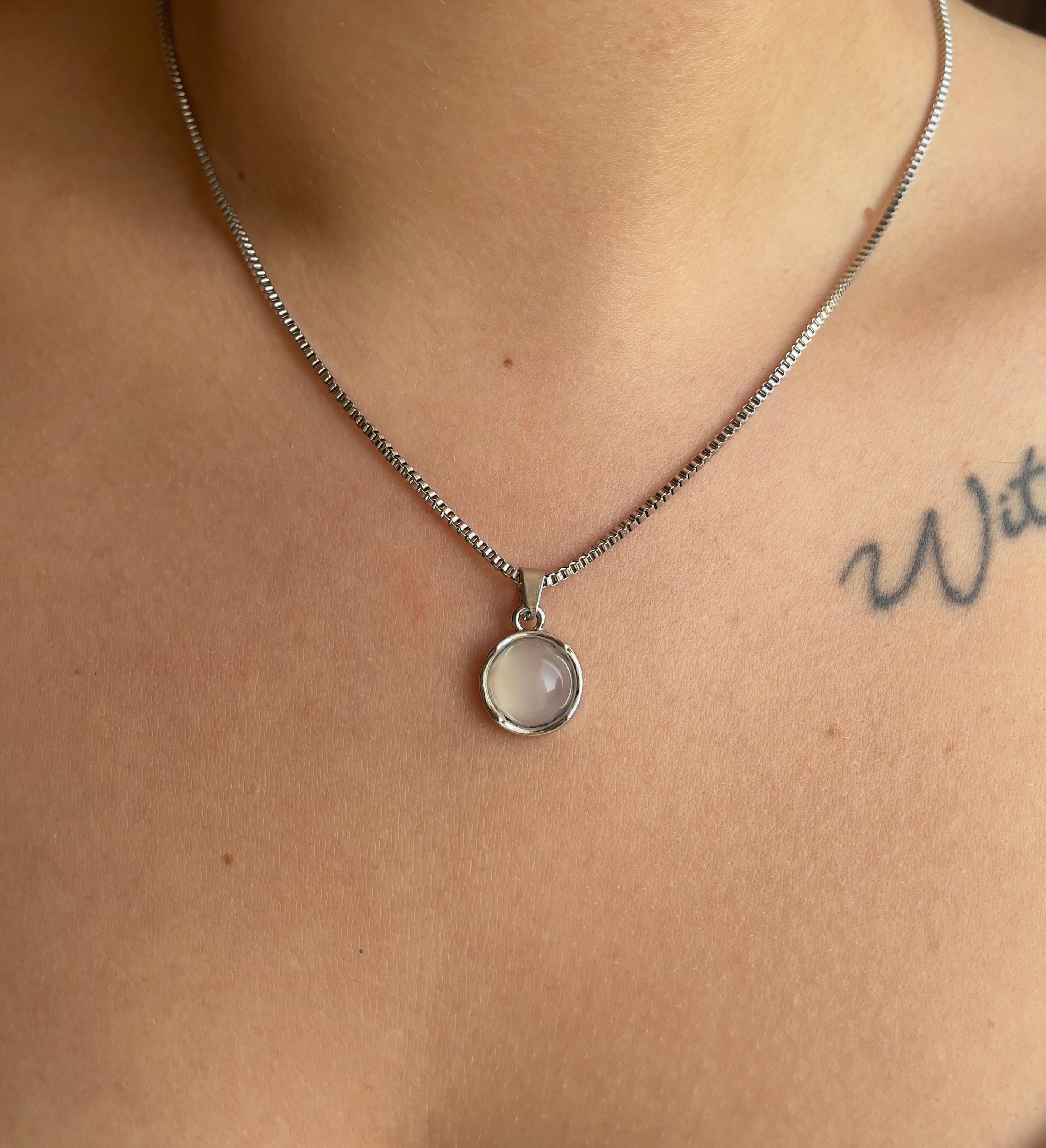 COLLANA SILVER PEARL